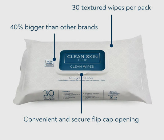 Clean Skin Club Wipes