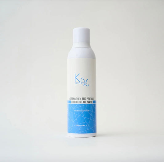 KrX Strengthen + Protect Probiotic Face Wash