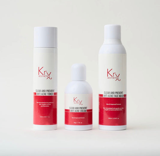 KrX Clear + Prevent Anti Acne Bundle